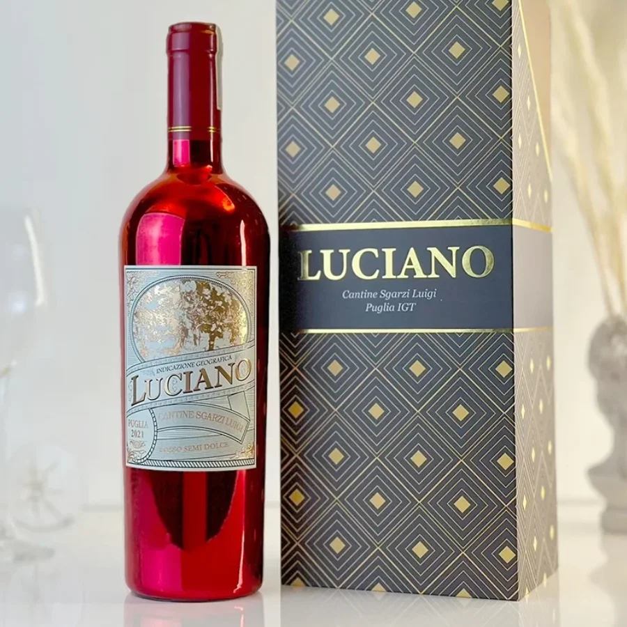 Rượu Vang Ý Luciano Semi Dolce Red 10,5%
