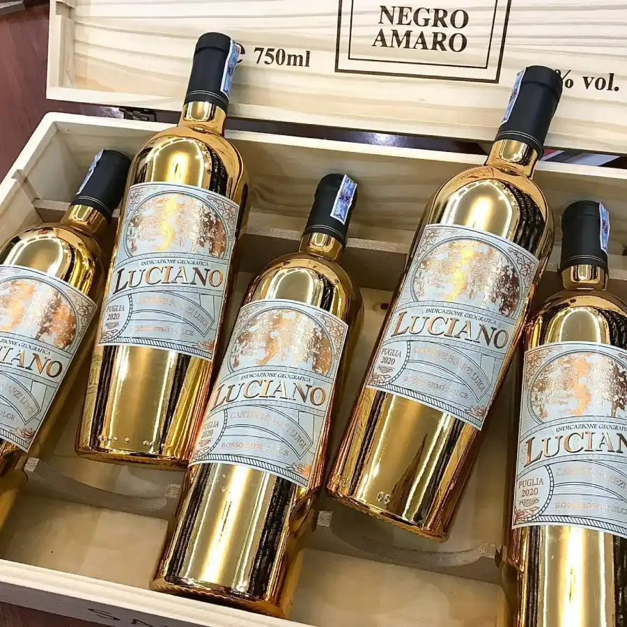Rượu Vang Ý Luciano Semi Dolce Gold 10,5%