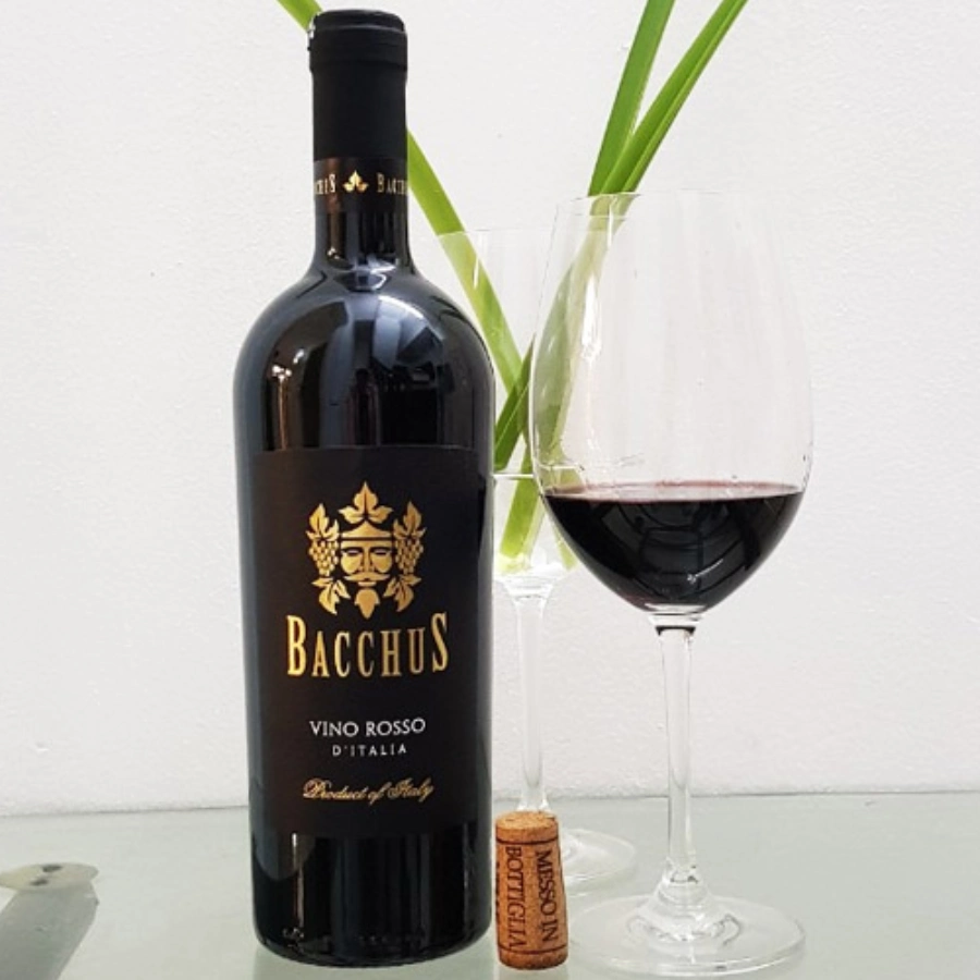 Rượu Vang Ý Bacchus Vino Rosso IGP 14,5%