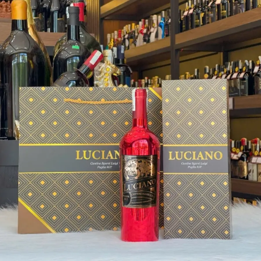 Rượu Vang Ý Luciano Puglia Red 14%