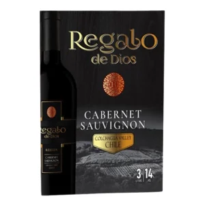 Vang bịch Chile Regalo de Dios Cabernet Sauvignon 3L 14 độ