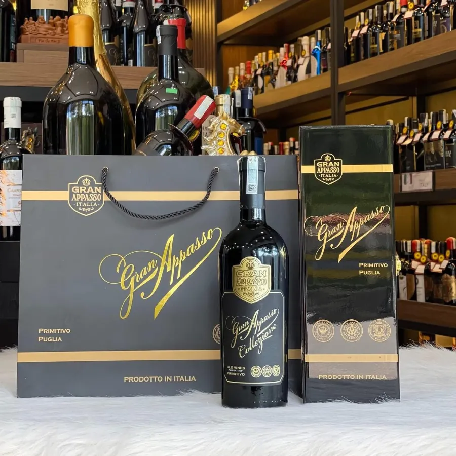 Vang Ý Gran Appasso Edizione Old Vines 16%