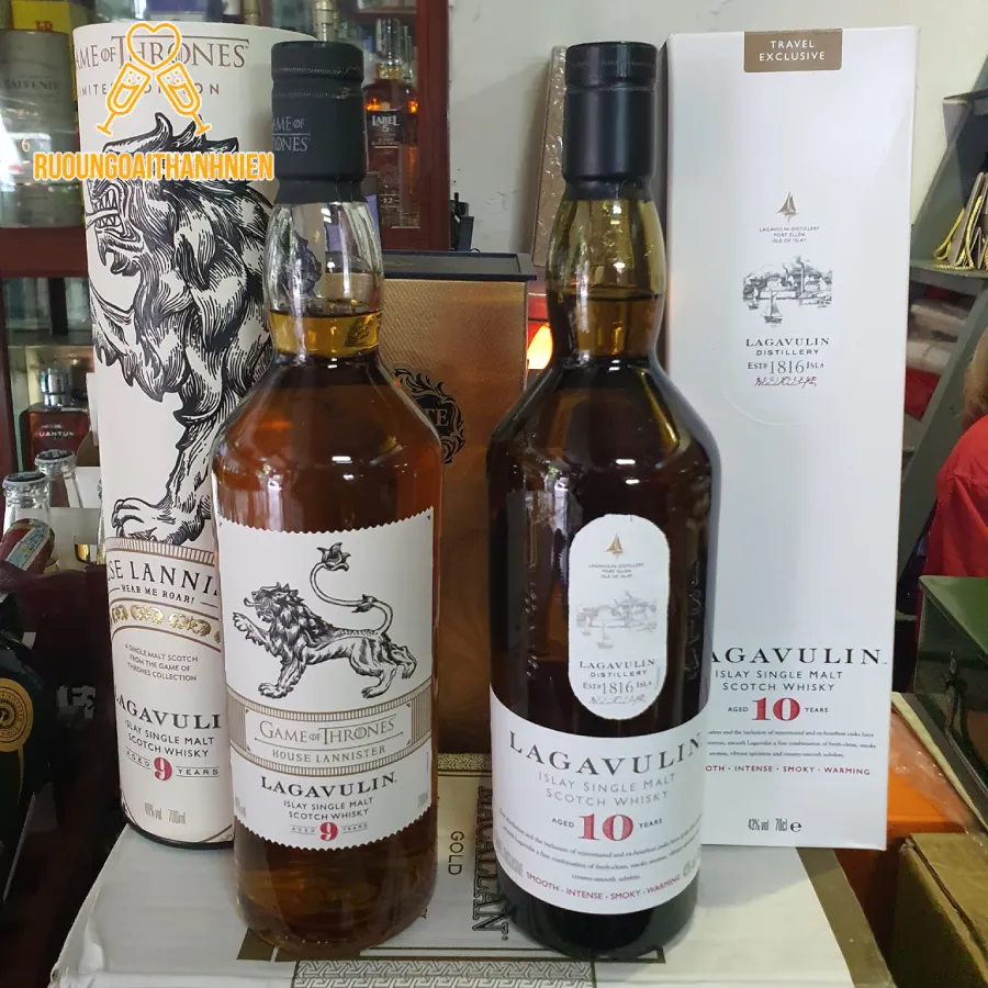 Quy trình sản xuất rượu Lagavulin 9 House Lannister