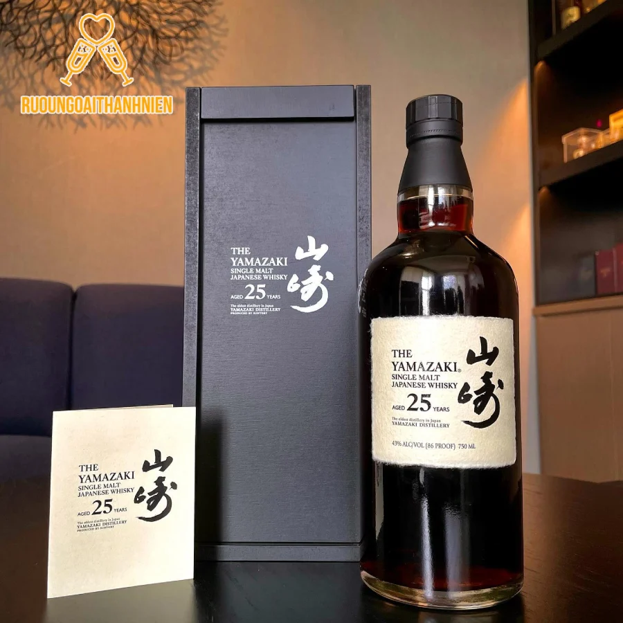 Rượu Yamazaki 25 năm