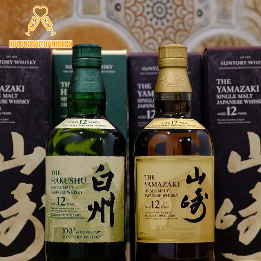 Quy trình sản xuất rượu Hakushu 12 100th Anniversary