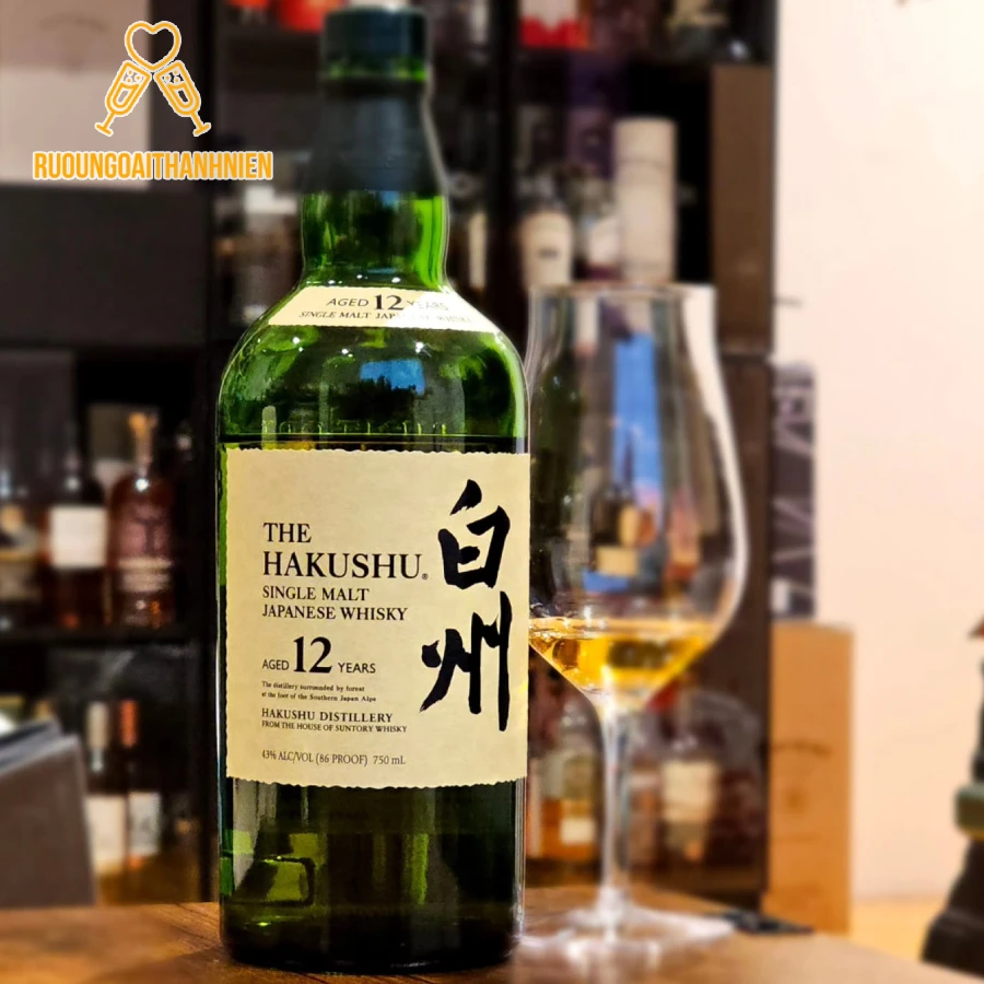 Giới thiệu về rượu Hakushu 12