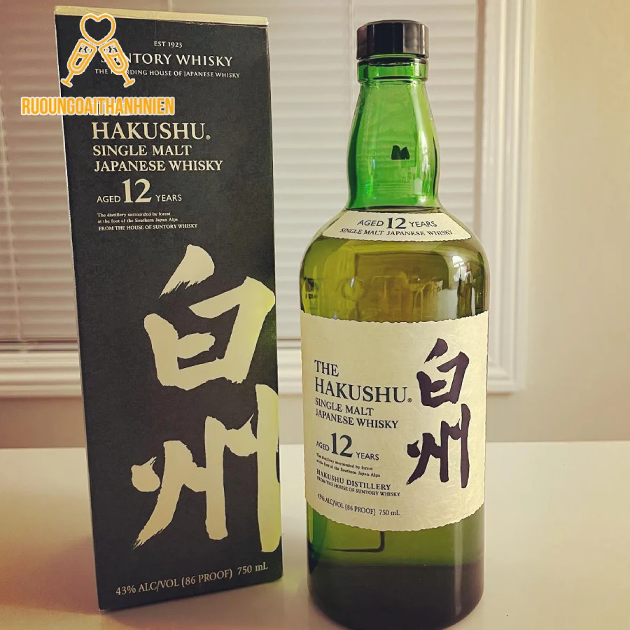 Quy trình sản xuất và nguồn nguyên liệu của rượu Hakushu 12