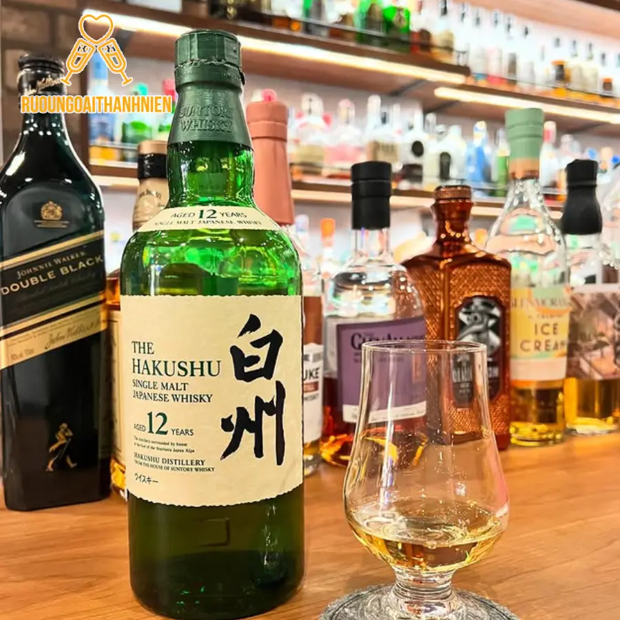 Hương vị đặc trưng của rượu Hakushu 12