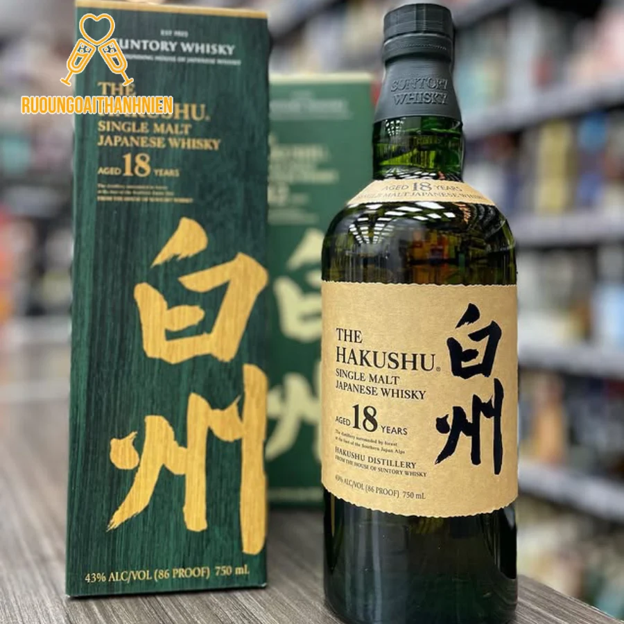 Hương vị độc đáo của rượu Hakushu 18