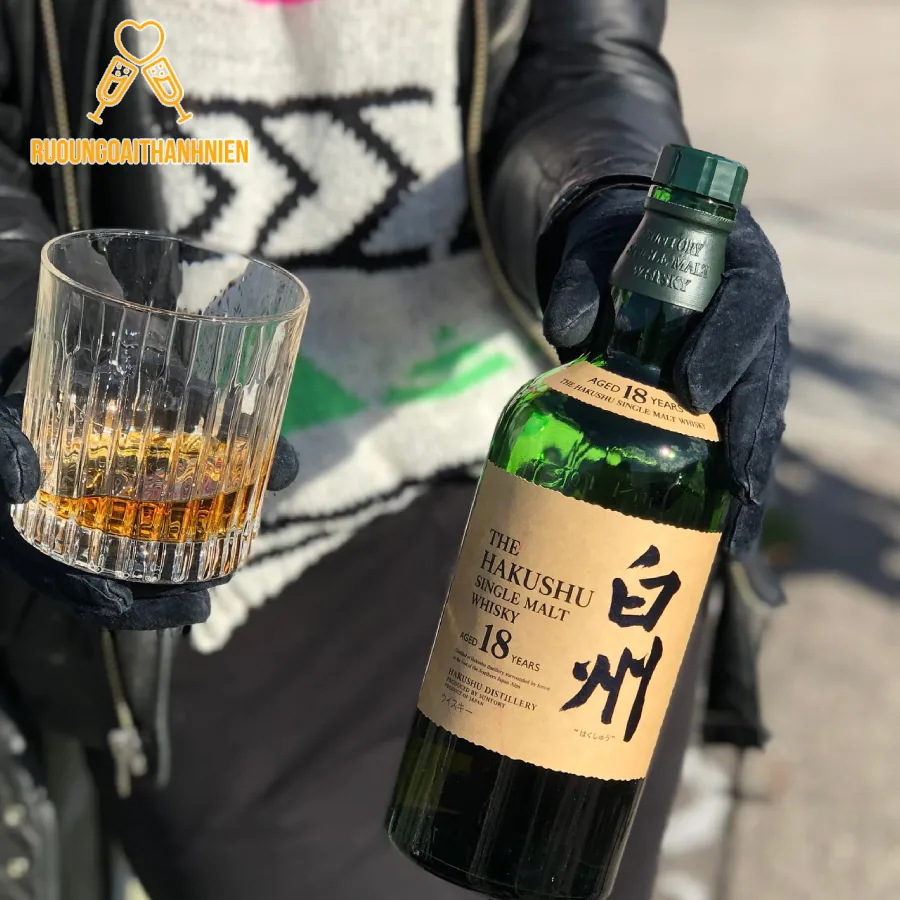 Cách thưởng thức rượu Hakushu 18