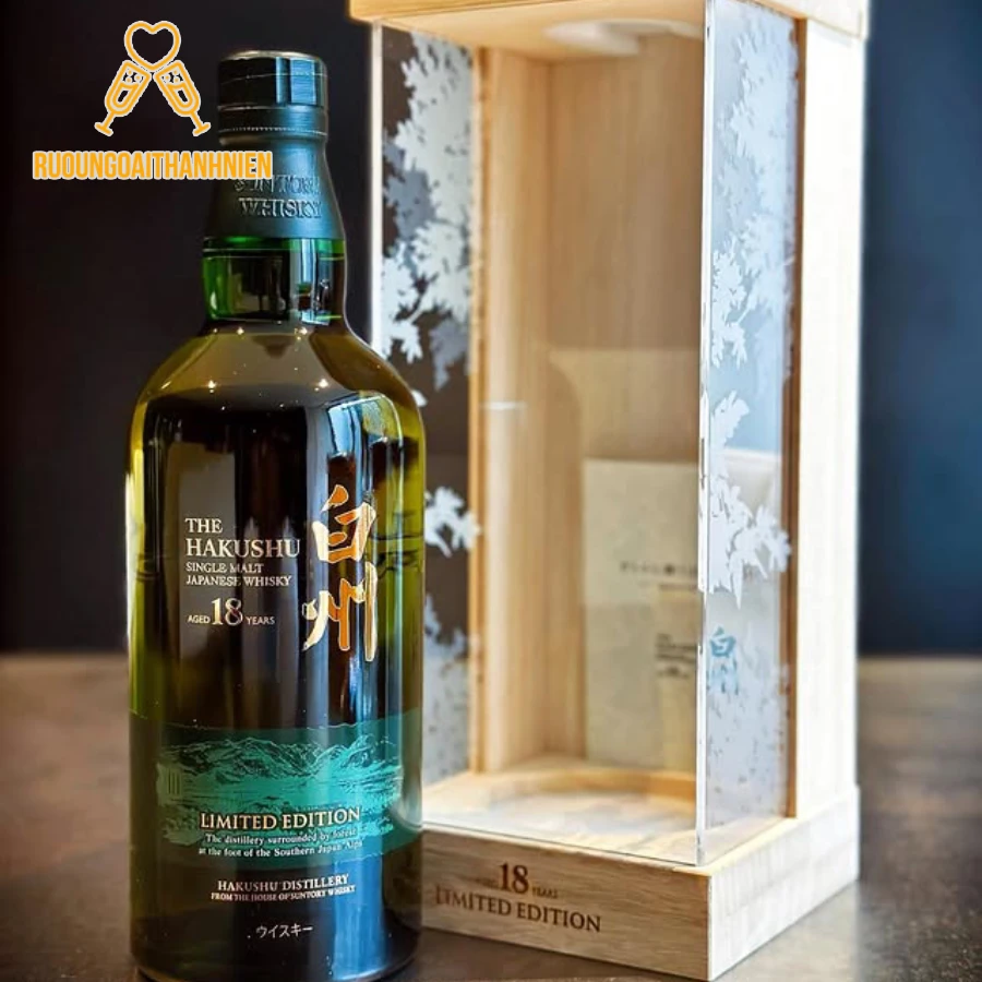 Giới thiệu về rượu Hakushu 18 Limited Edition