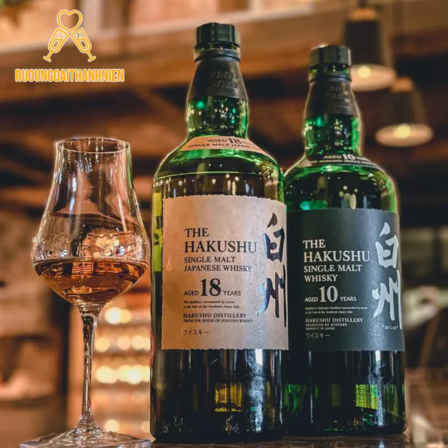 Giới thiệu về rượu Hakushu 18