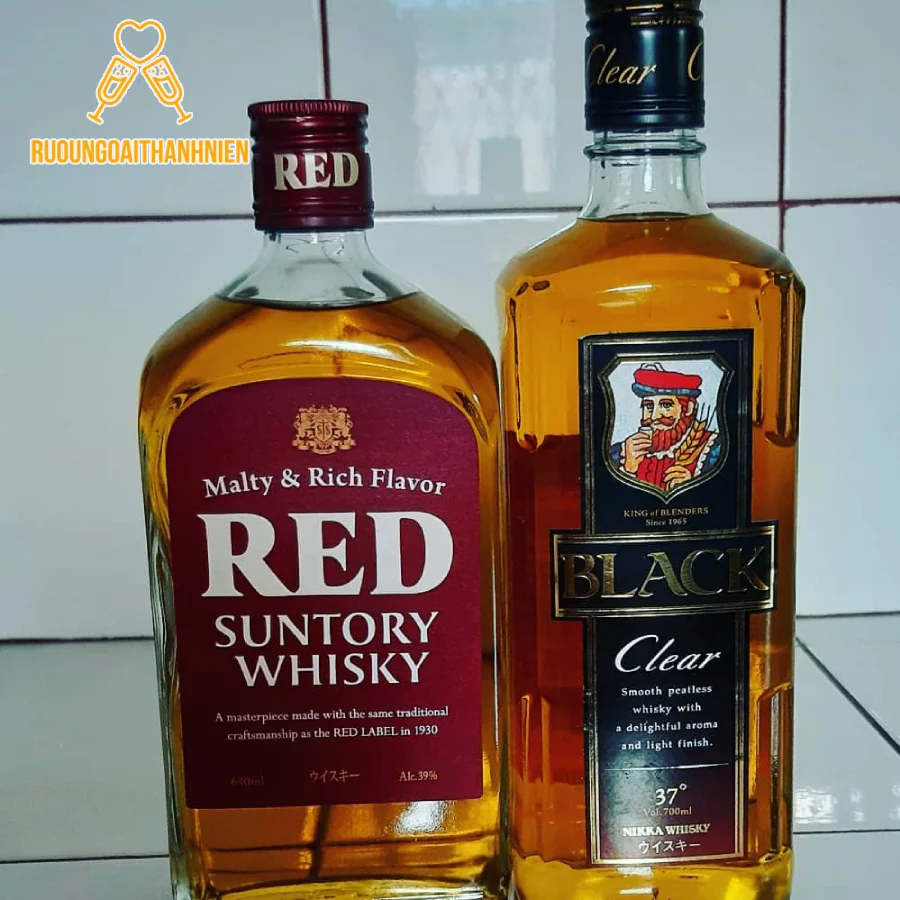 Sự phát triển của rượu Red Suntory Whisky