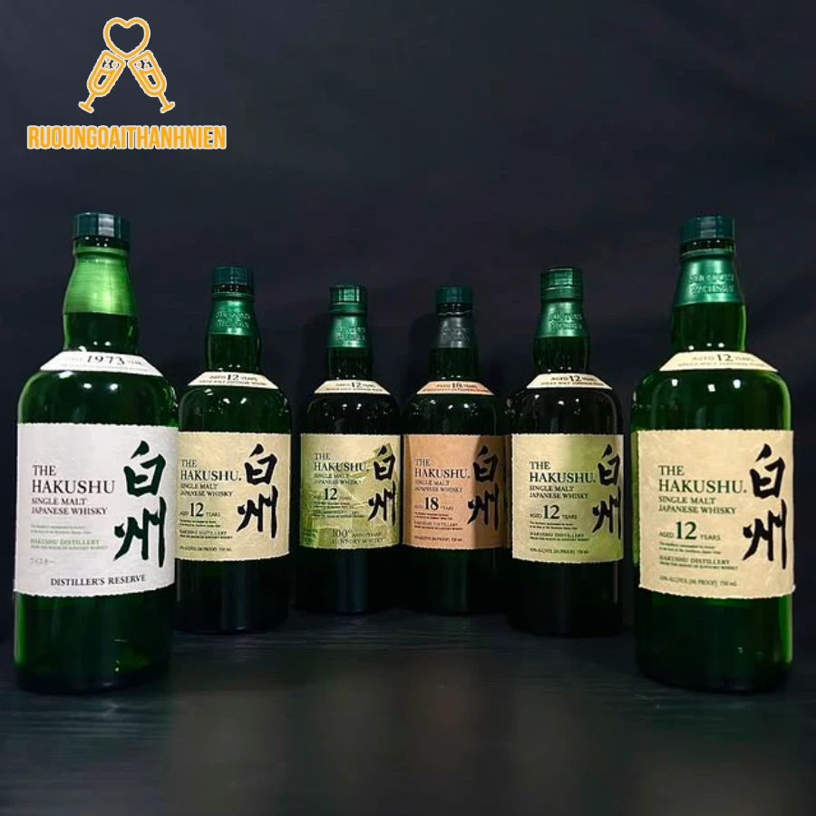 Quy trình sản xuất rượu Rồng Hakushu – Bí quyết tạo nên hương vị tinh tế