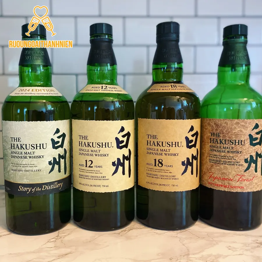 Giới thiệu thương hiệu rượu Rồng Hakushu