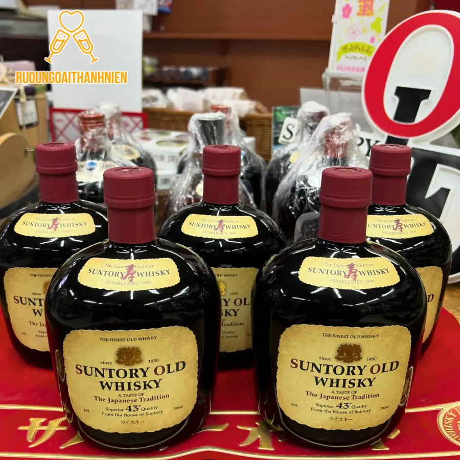 Hương vị độc đáo của rượu Suntory Old Whisky 2021
