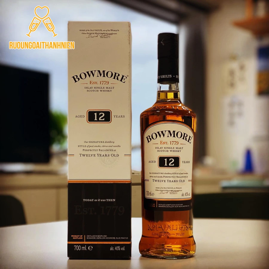 Giới thiệu rượu Bowmore 12