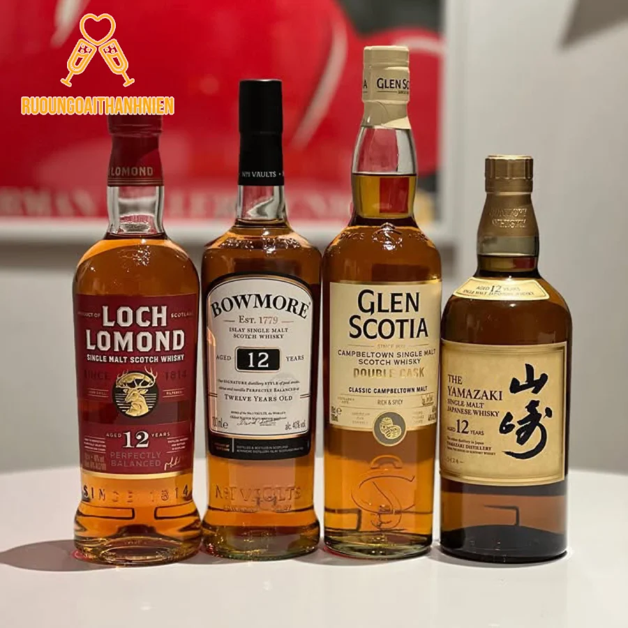 Cách thưởng thức chuẩn sành xứng tầm giá rượu Bowmore 12