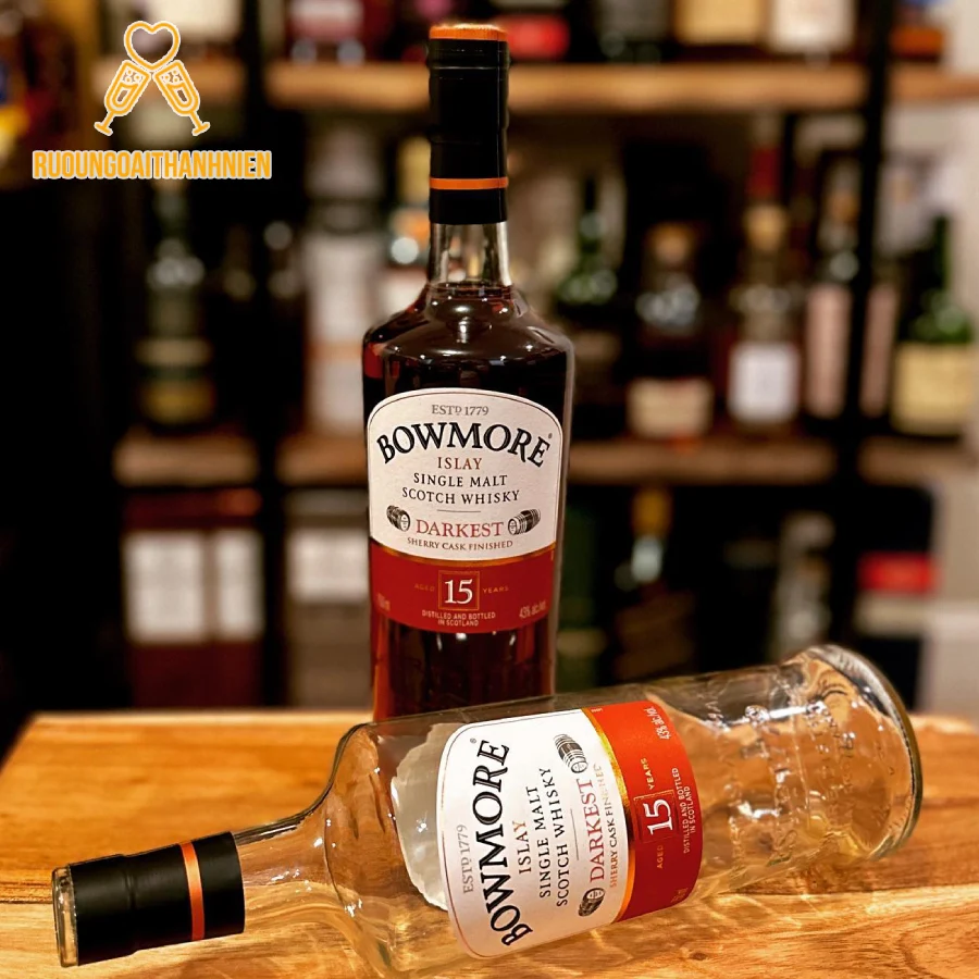 Hương vị xứng tầm với giá rượu Bowmore 15 – Trải nghiệm whisky đỉnh cao từ Islay
