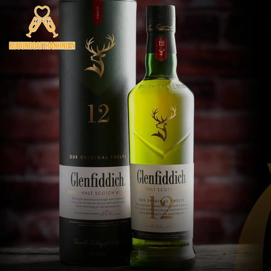 Hương vị xứng tầm với giá rượu Glenfiddich 12