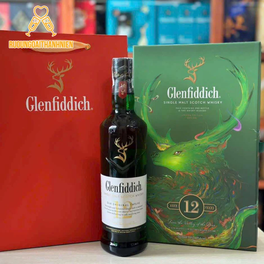 Cách bảo quản rượu Glenfiddich 12 hộp quà 2025