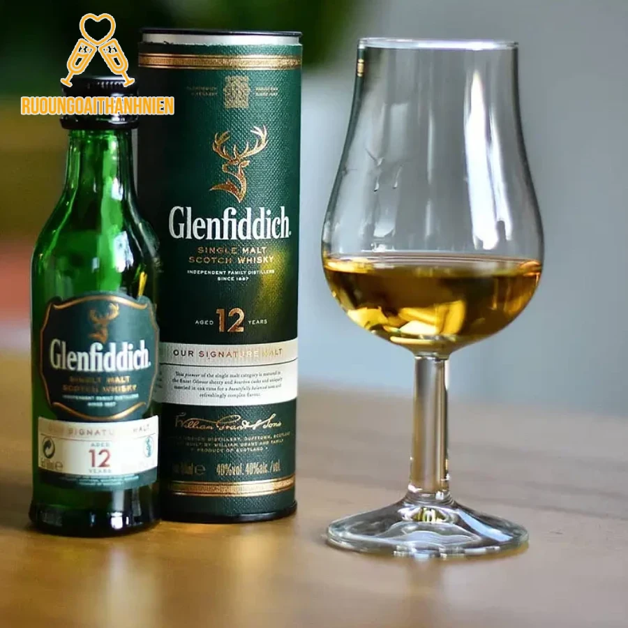 Giới thiệu về rượu Glenfiddich 12 Year Old Miniature
