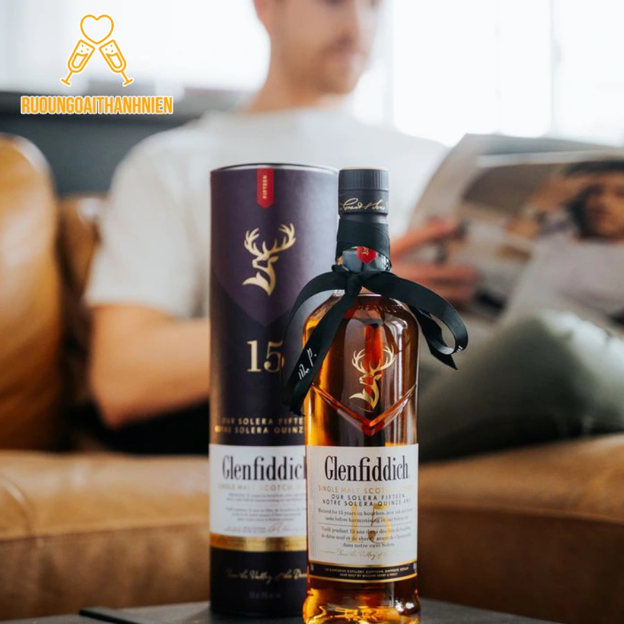 Điểm đặc biệt của rượu Glenfiddich 15 1L