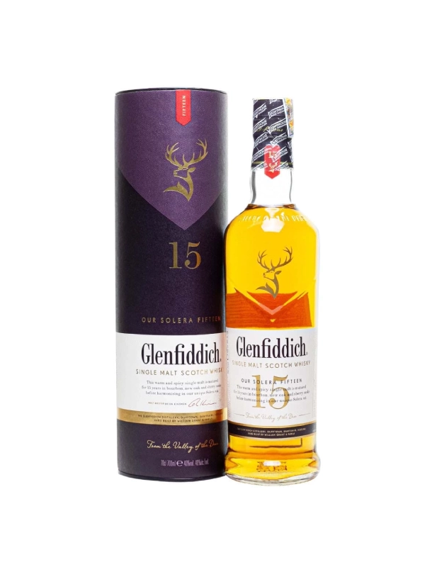 glenfiddich 15 1l Rượu Glenfiddich 15 1L