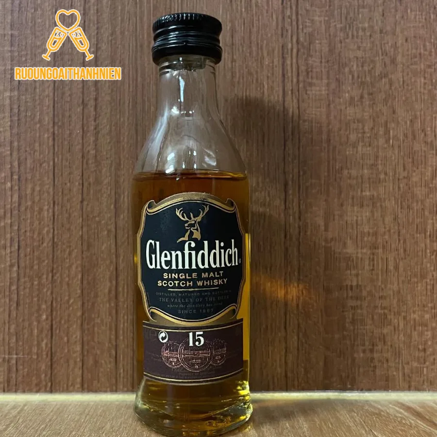Quy trình sản xuất rượu Glenfiddich 15 Mini