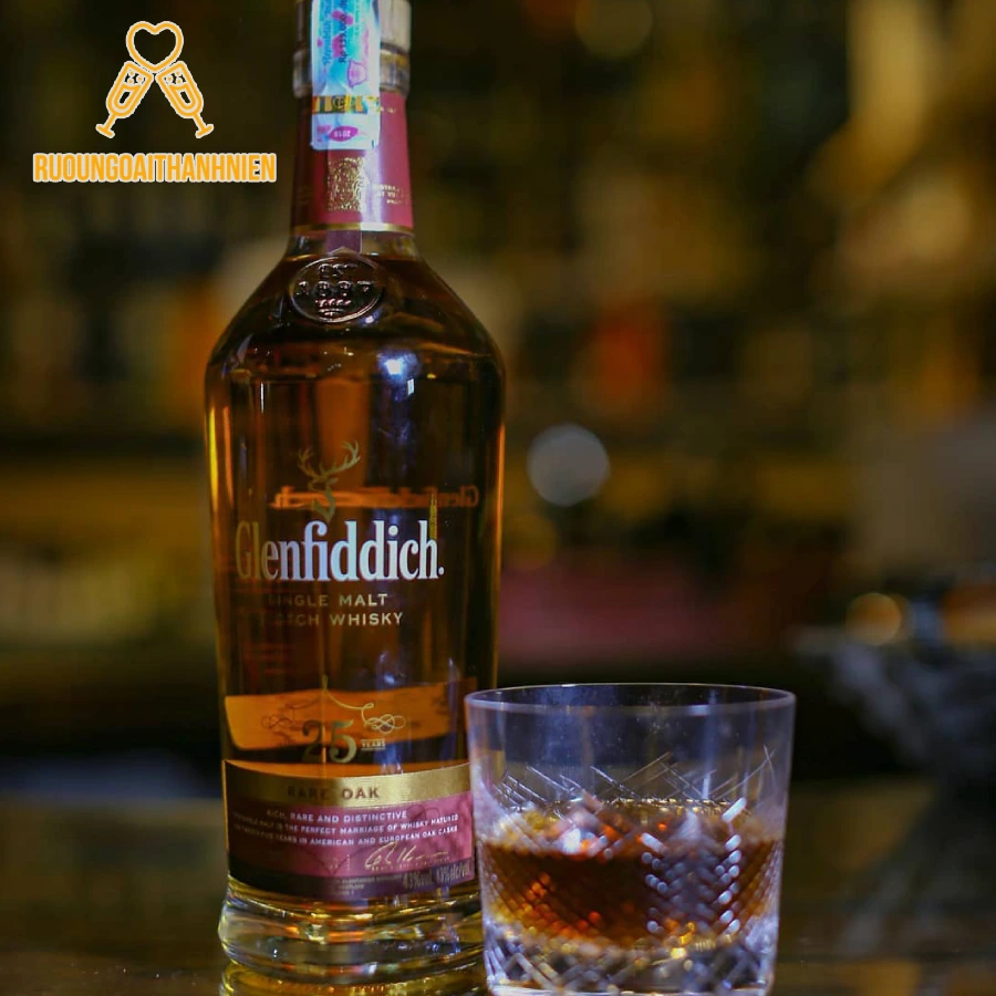 Hướng dẫn thưởng thức rượu Glenfiddich 25 chuẩn chuyên gia